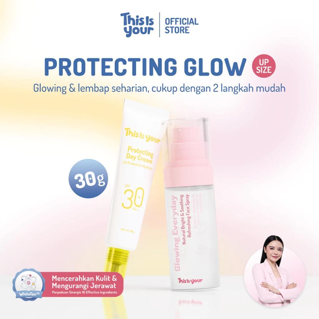 Protecting Glow Up Size Skincare Paketan