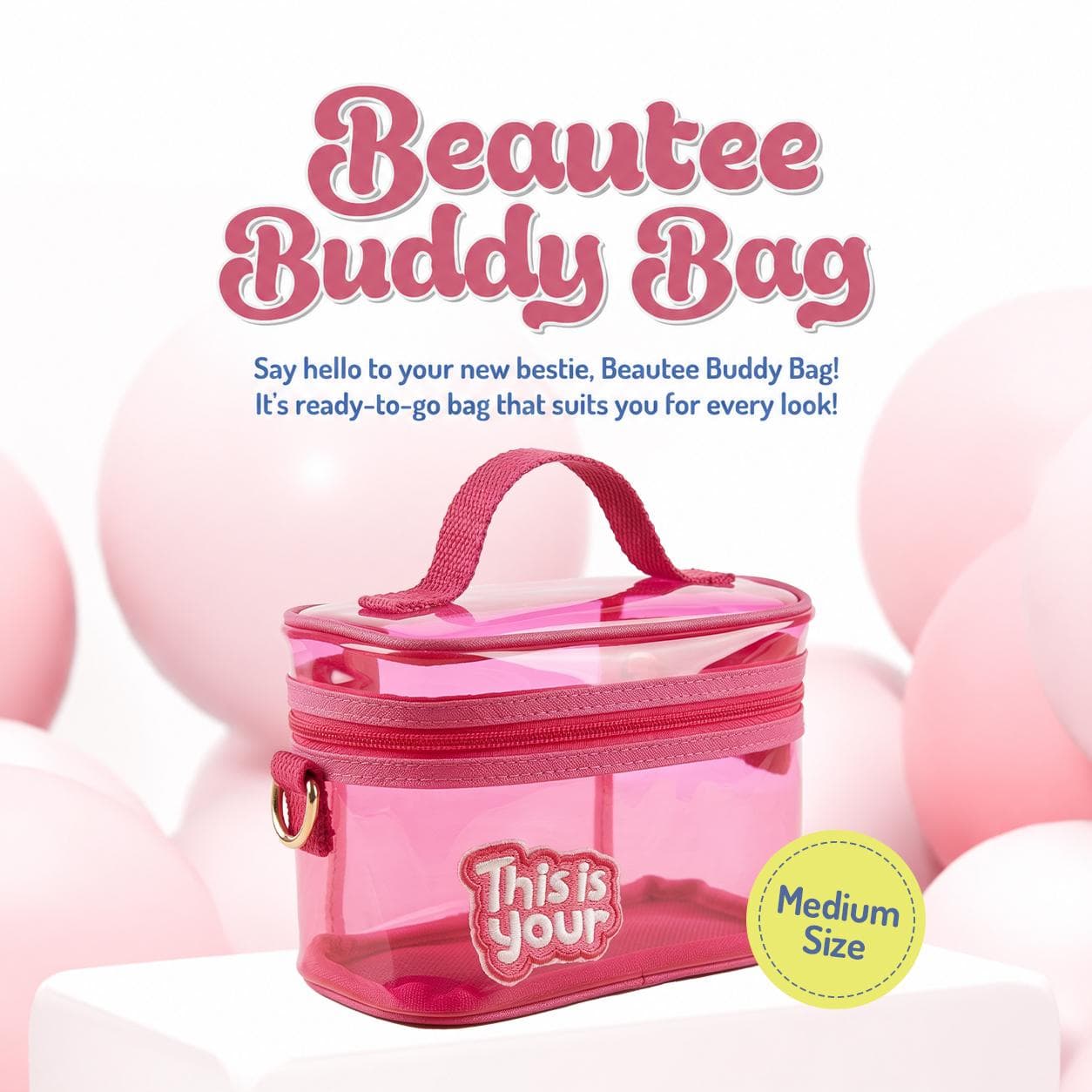 Tas Beautee Buddy Bag Medium