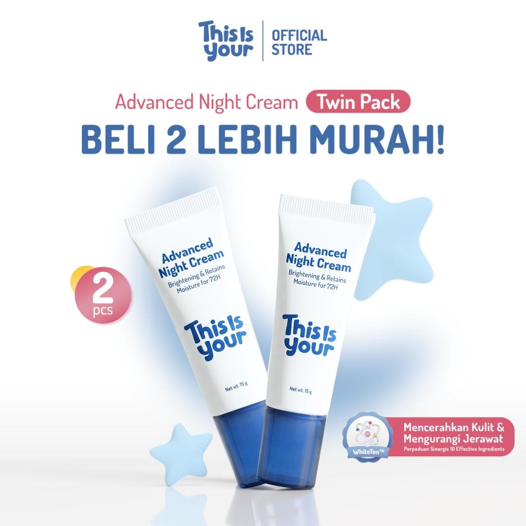 Twin Pack Advanced Night Cream